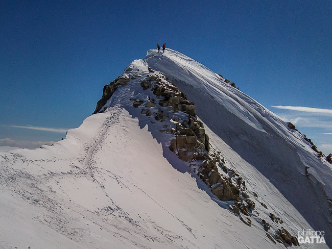 Summit of Aiguille d'Argentière (© P. Gatta)