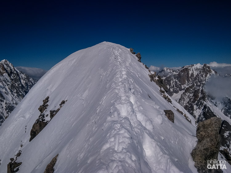 Mont Dolent summit ridge (© P. Gatta)