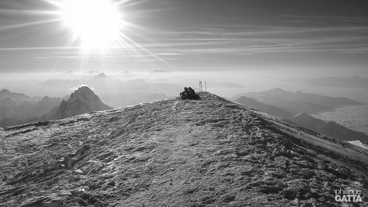Mont Blanc summit (© P. Gatta)