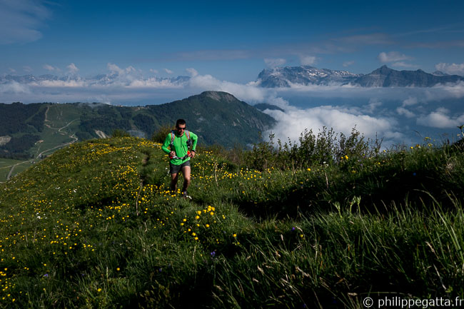 Trail: Bellevue - Nid d'Aigle Close to Mont Lachat (© A. Gatta)