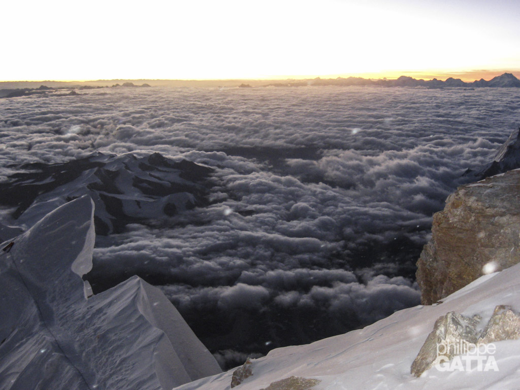 From the top of the third step. (© P. Gatta)