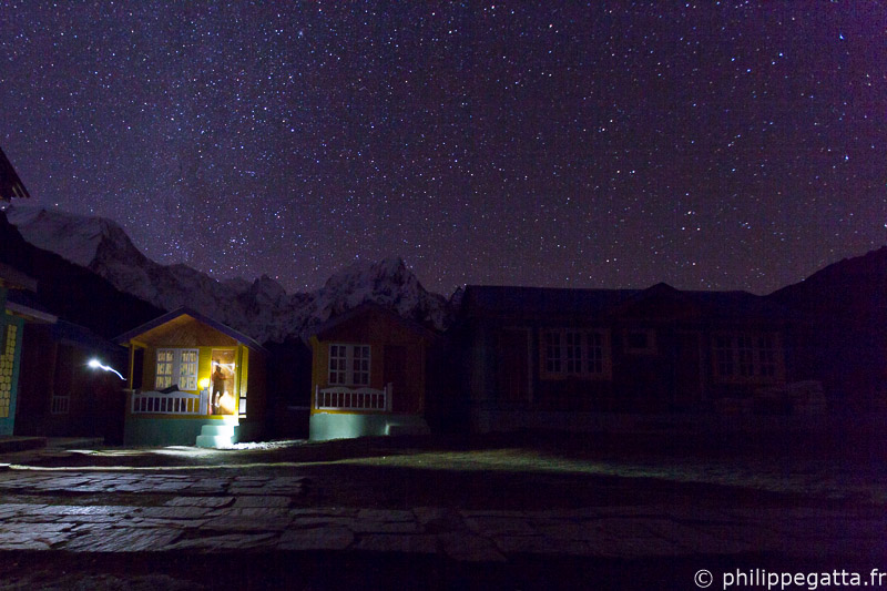 Stars at Bhimtang, Manaslu (© P. Gatta)