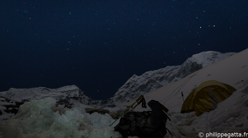Stars at Island Peak base camp, Everest (© A. Gatta)