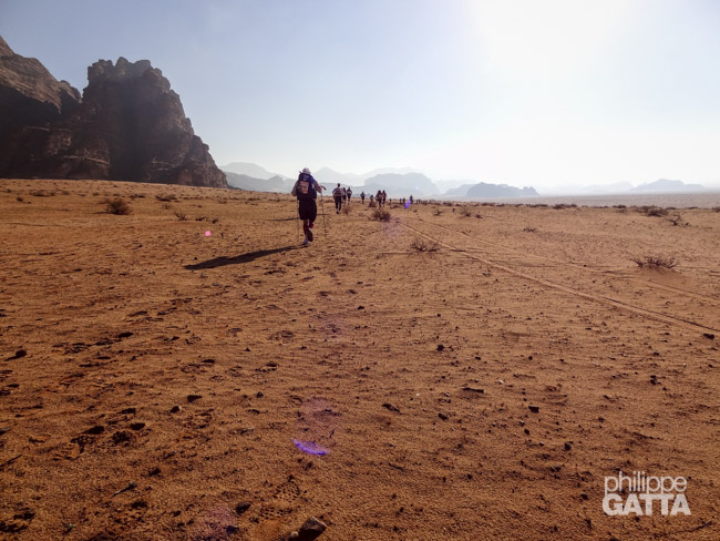 250km running race from Wadi Rum to Petra (© P. Gatta)