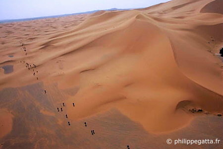 The dunes of Merzouga (© P. Gatta)