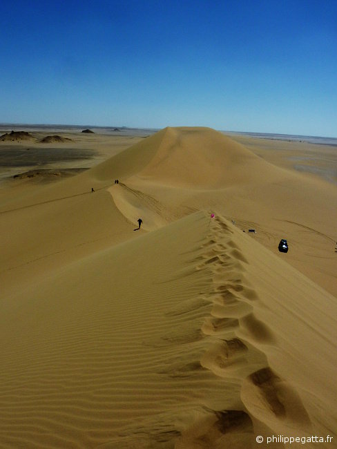Sahara race: big dunes after check point 3 (© P. Gatta)
