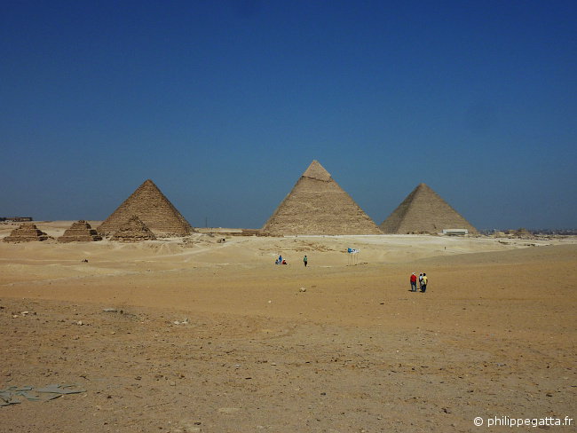 The last stage of Sahara Race at Giza Pyramids (© P. Gatta)