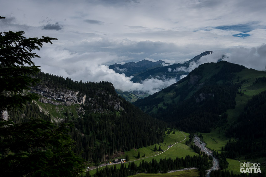 Lenk seen from the trail to Rawilpass, Switzerland (© P. Gatta)